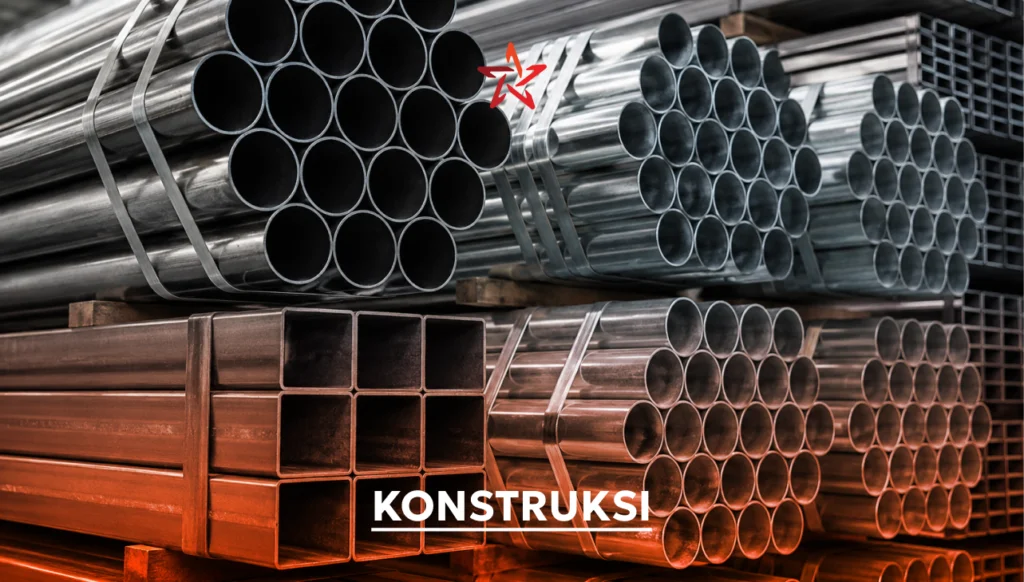 Pelajari jenis pipa besi yang penting untuk konstruksi, mulai dari pipa galvanis, pipa hitam, hingga seamless. Panduan lengkap Perwira Steel.