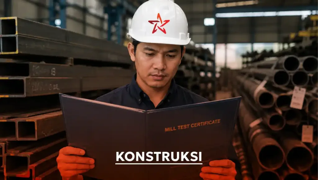 Apa itu Mill Certificate? Kenali fungsi, isi, heat number, hasil pengujian, dan pentingnya dokumen ini saat membeli material baja.