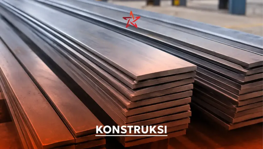 Plat strip besi digunakan untuk berbagai kebutuhan konstruksi dan fabrikasi. Kenali fungsi, ukuran, kelebihan, serta tips memilih material.