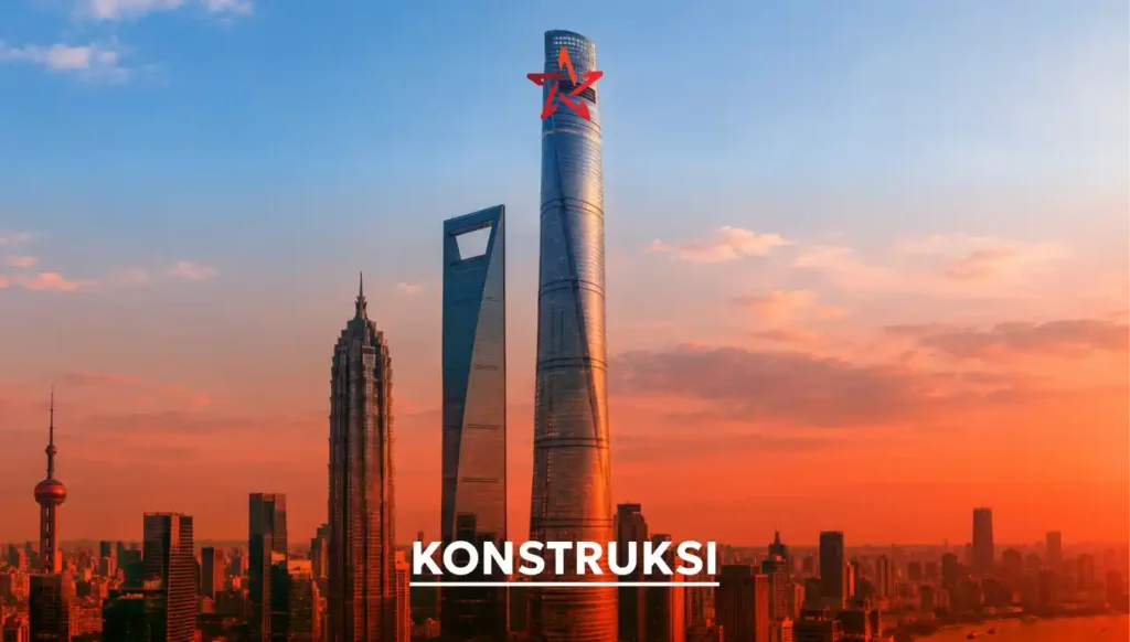 Simak fakta Shanghai Tower dari sisi konstruksi, mulai dari struktur, desain, pondasi, tinggi bangunan, hingga teknologi konstruksinya.