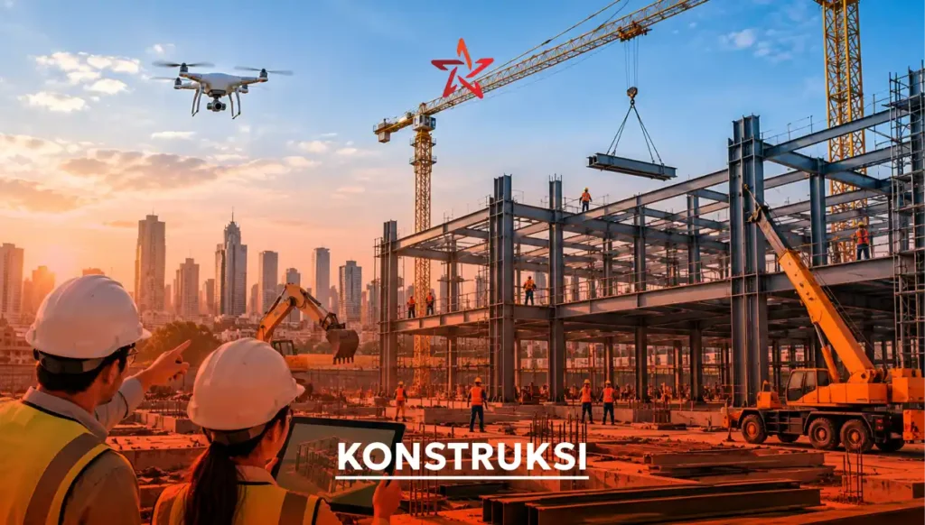 Kenali teknologi konstruksi modern, mulai dari BIM, prefabrikasi, hingga alat berat, yang membantu mempercepat pekerjaan proyek.