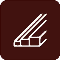 Besi hollow baja ringan untuk rangka dan konstruksi