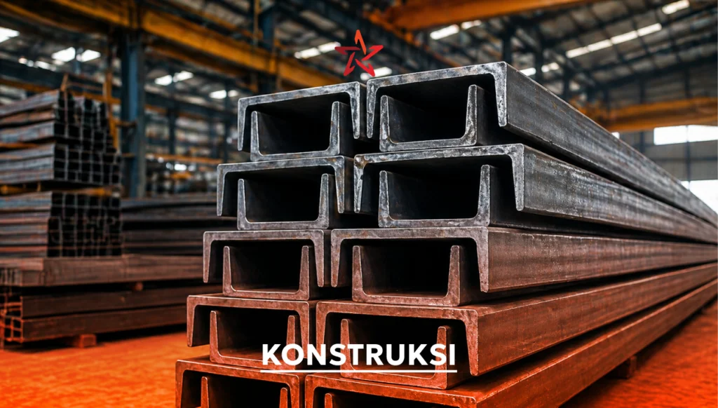 Cek tabel harga UNP terbaru hari ini di Perwira Steel. Lengkap dengan ukuran, berat, spesifikasi, dan tips memilih besi UNP untuk konstruksi.