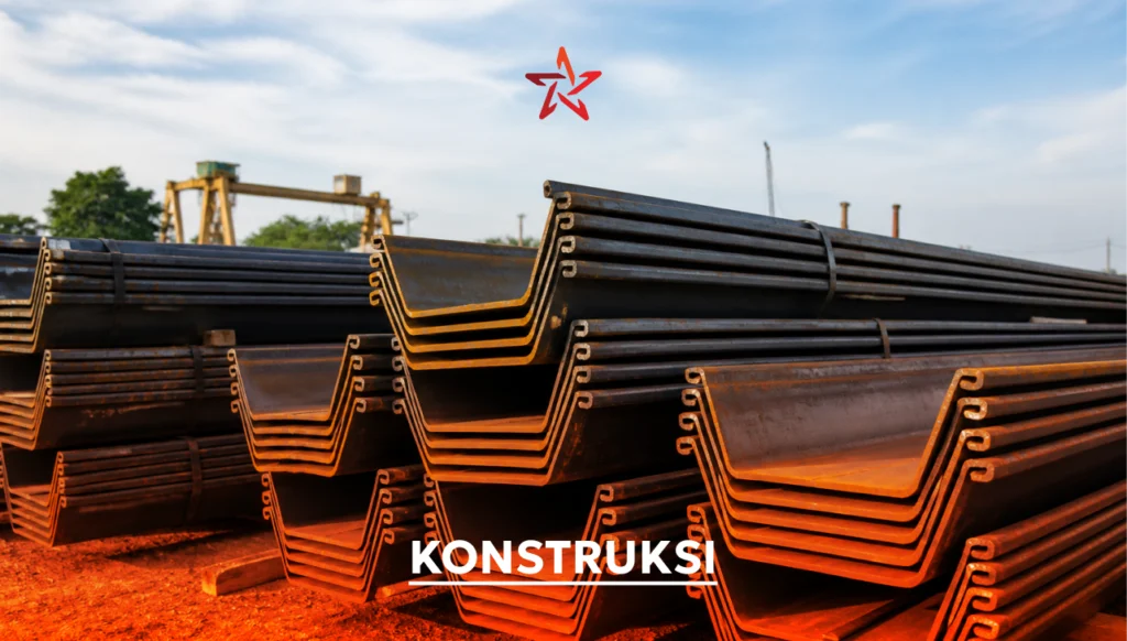 Cari harga sheet pile terbaru? Simak daftar lengkap harga sheet pile, jenis, ukuran, dan tips memilih terbaik untuk proyek Anda bersama Perwira Steel.