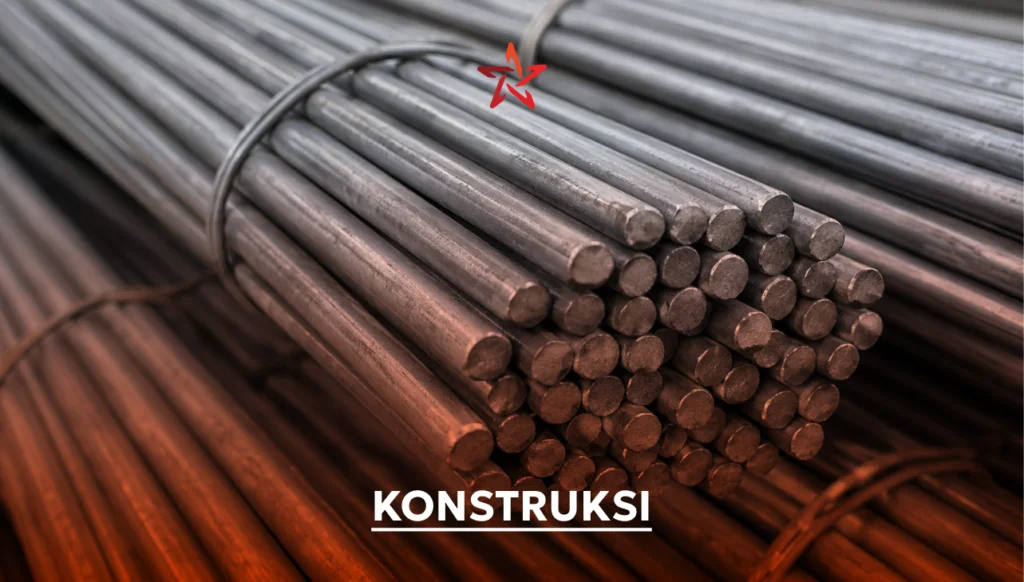 Kenali besi beton polos, fungsi, ukuran, kegunaan, kelebihan, standar SNI, dan cara memilihnya untuk kebutuhan konstruksi bangunan.