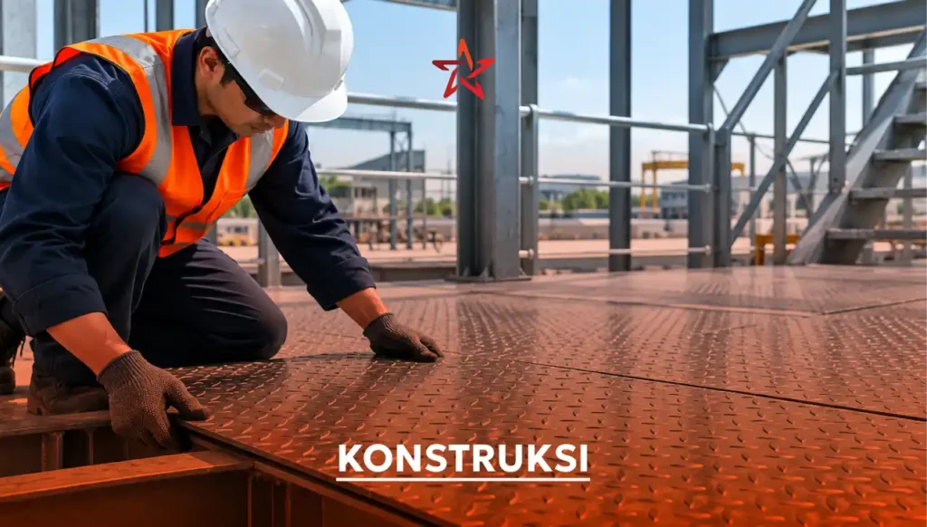 Apakah plat bordes 3 mm cocok untuk lantai? Simak kekuatan, ukuran, beban, fungsi, dan tips memilih plat bordes untuk kebutuhan konstruksi.